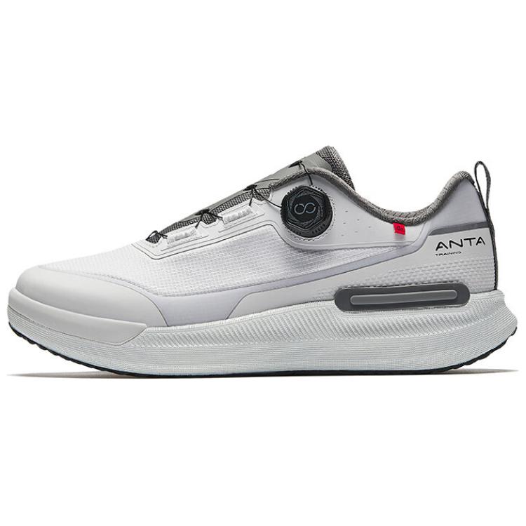 Anta Shock Absorbing Breathable Training Sneakers Men Black White 112517771-2 39