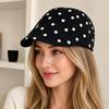 Wide Brim Polka Dot Baseball Cap Soft-top Casual Hat New Sun Hat Summer Outing