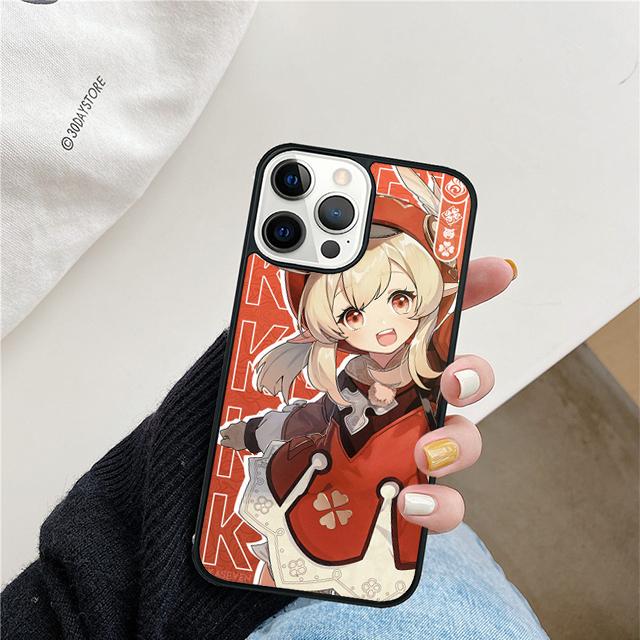 Genshin Impact Phone Case For iPhone 17 Air 15 16 Cover 11 13 14 Pro Max 12 Plus Max Fundas