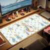 Bunny Garden Color Mouse Pad Large Gaming Table Cushion Non-slip Laptop Tablet Big Mousepad XXL Mat Mini PC Playmat With Lock edge