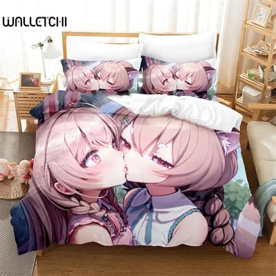 3D Printed Pipkin Pippa Anime Bedding Sets Exquisite Bed Supplies Set Duvet Cover Bed Comforter Set Luxury Birthday Gift
