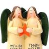 Sister Figurine Artistic Desktop Ornament for Sisterly Love Home Decor