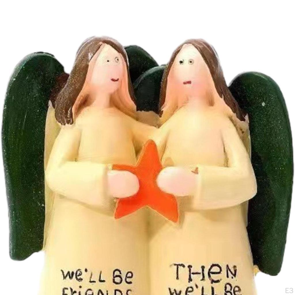 Sister Figurine Artistic Desktop Ornament for Sisterly Love Home Decor
