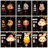 3D Middle Autumn Festival Lantern PVC Ancient Style Handheld Lantern  Gift
