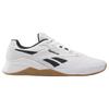 Reebok Nano X4 White Black Gum Unisex Sneakers Footwear-White 100074186