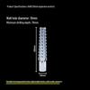 Lightweight Iron Christmas Tree Expansion Tube with Serrated Gecko Screw for Brick and Cement Walls
