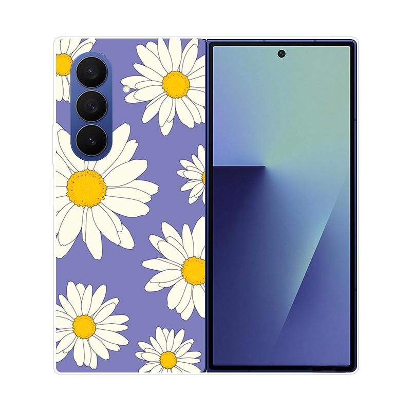 Etui Do Samsung Galaxy Z Fold 7 Przezroczyste Twarde Składane Luksusowe Malowane Do Samsung Galaxy Z Fold7 Clear Cover ZFold 7 Fundas