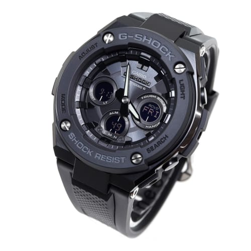 

Casio Watch G-Shock [] G-STEEL Radio Solar GST-W300G-1A1JF Men s Black