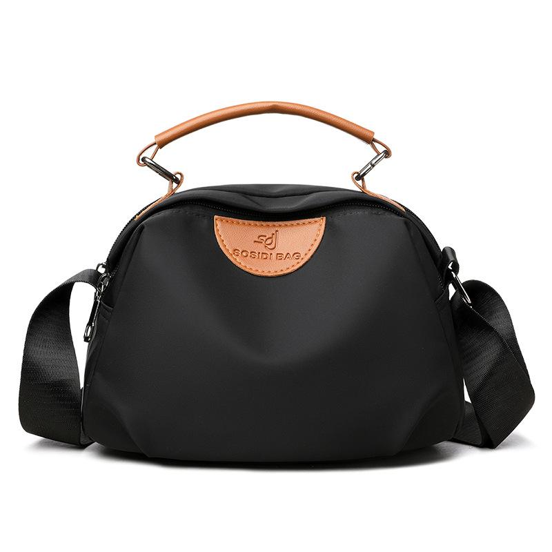 Contrast Color Crossbody Bag Women's Handbag Mother's Bag Oxford Shoulder Shell Small Bag