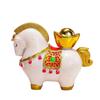 Year Of Horse Resins Sculpture New Year Decorative Figurine Symbolizing Fortunes Prosperity For Gifting Or Shelf Table