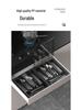 Cross-Border Kitchen Cutlery Set with Dustproof Storage Box and Drawer Divider