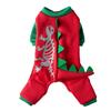 Polyester Shark Design Cross-border New Christmas Halloween Transformation Costume for Small Medium-Sized Dogs All Seasons