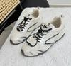 Retro racing shoes women's 2025 new summer mesh breathable Forrest Gump training shoes platform casual sports shoes