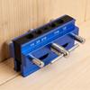 Professional Woodworking Drill Guide Set Dowel Jig For Precise Straight Angled Hole With 3 drill Bit Depth Rings