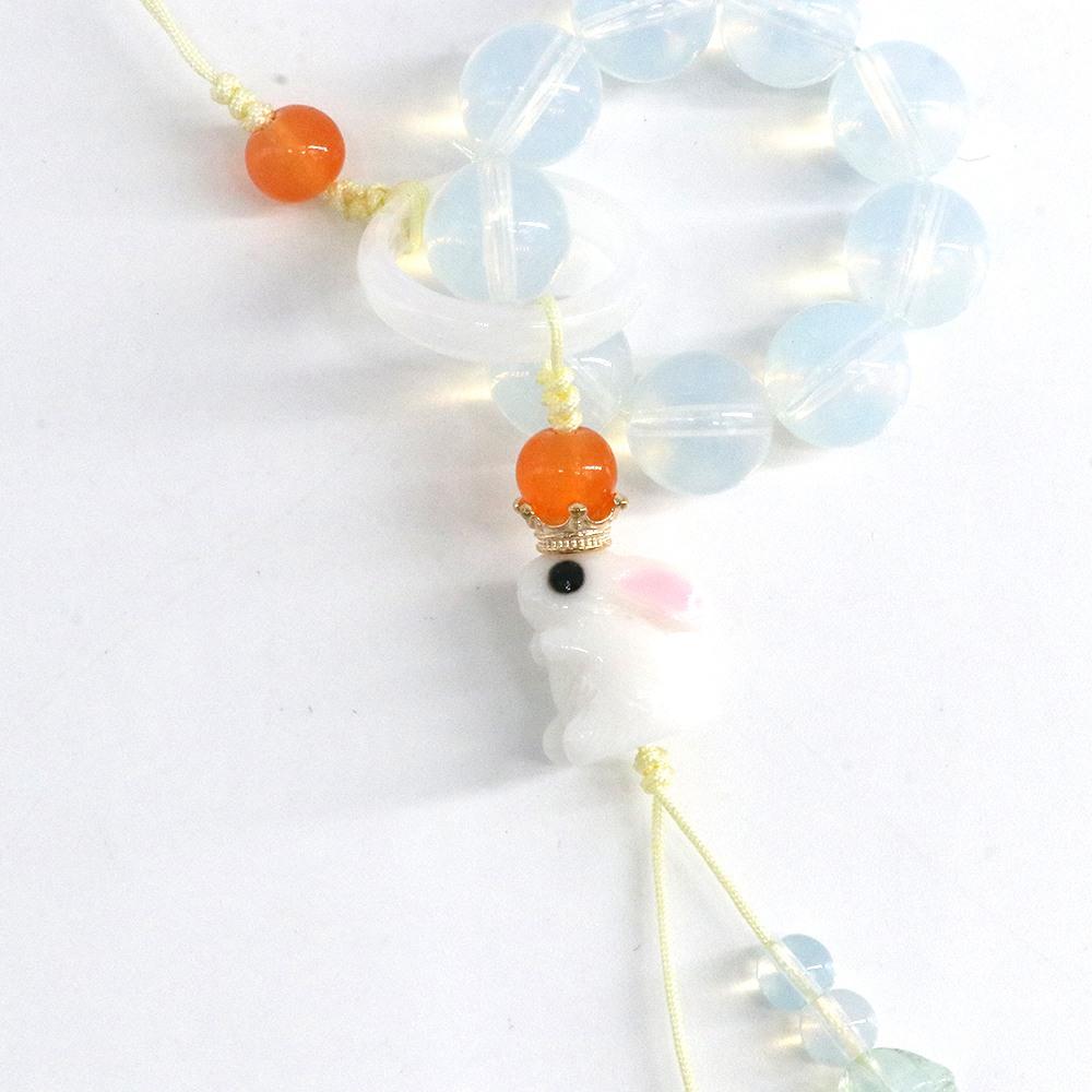 Car Pendent Car Hanging Cell Phone Lanyard Phone Accessories Rabbit Keychain Mobile Phone Lanyard