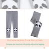Girls' Summer Cotton Panda Embroidered Knit Leggings - Thin Style for Baby/Toddler