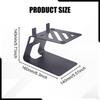 Carbon Steel Desktop Speaker Stand, Sturdy C-shaped Construction, Space-saving, Versatile Audio And