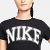 Nike T Shirts Women's Black Crew Neck Moderate Other DR8988-010