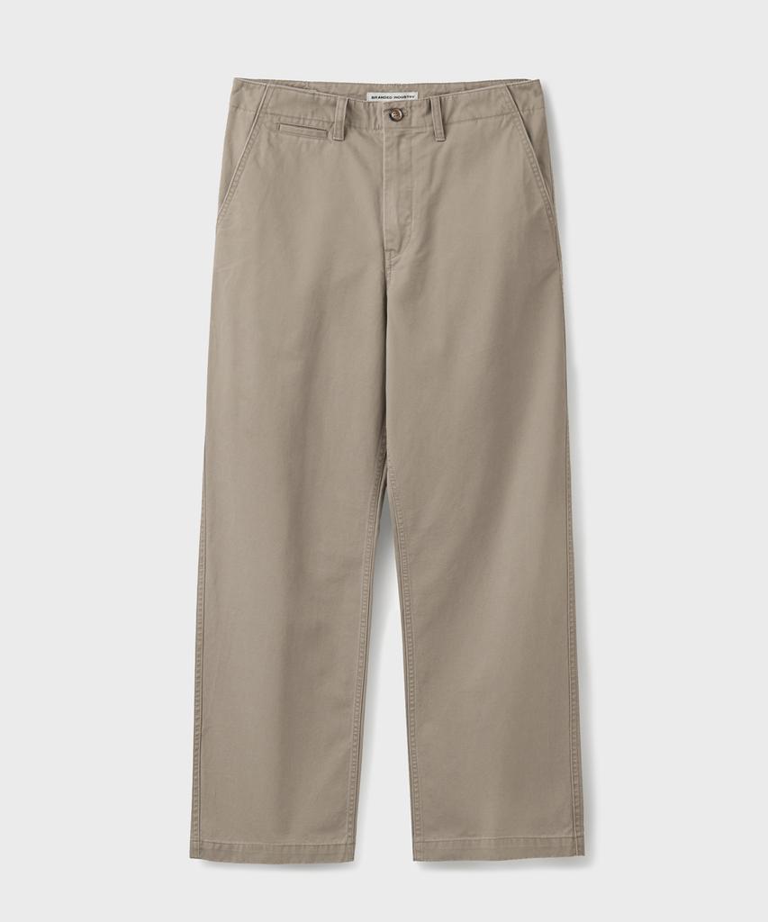 Beulaendideu Weekday Chino Pants (Ash Beige)