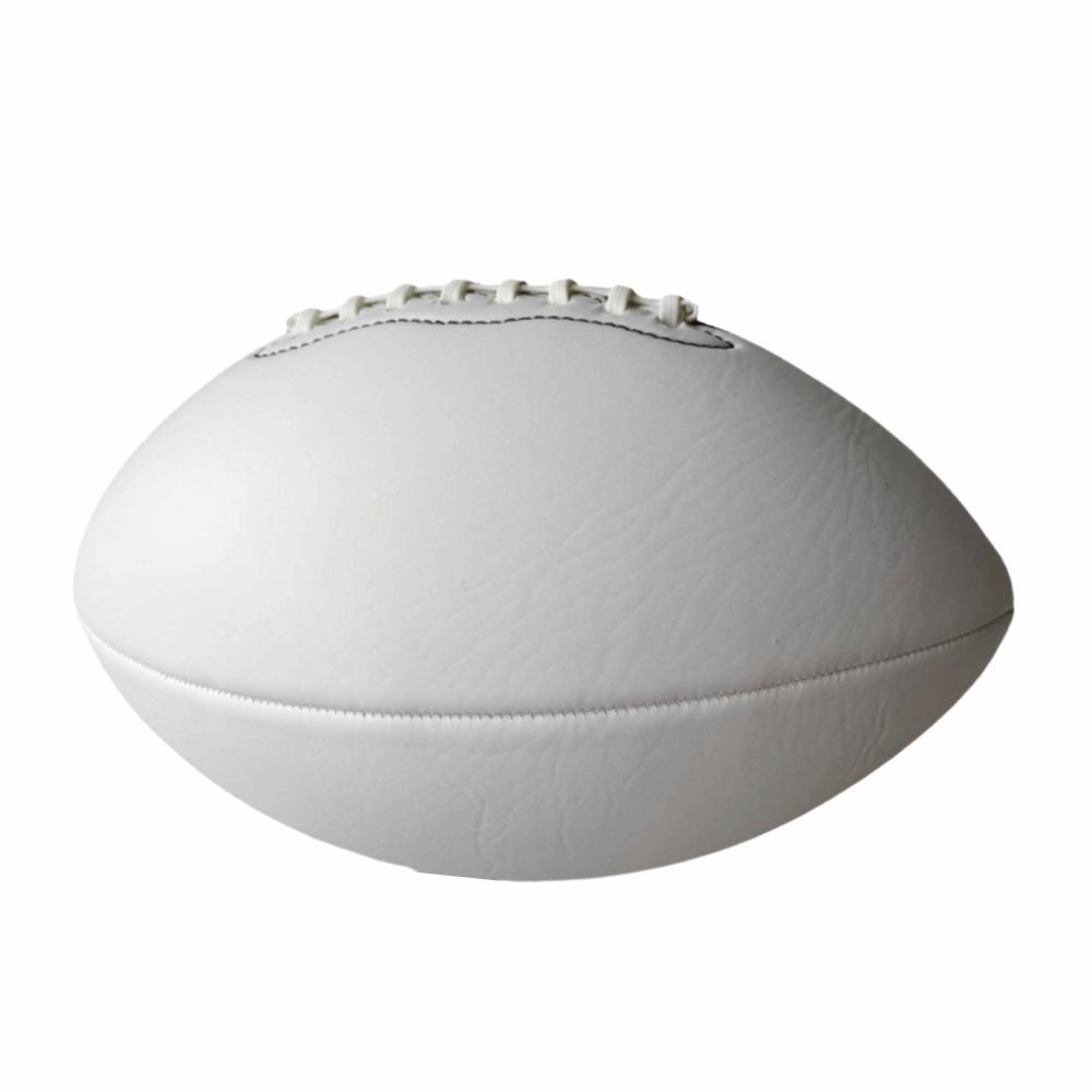 Oval Size 9 Football Brown and White Training Football Durable American Football  Recreational Play