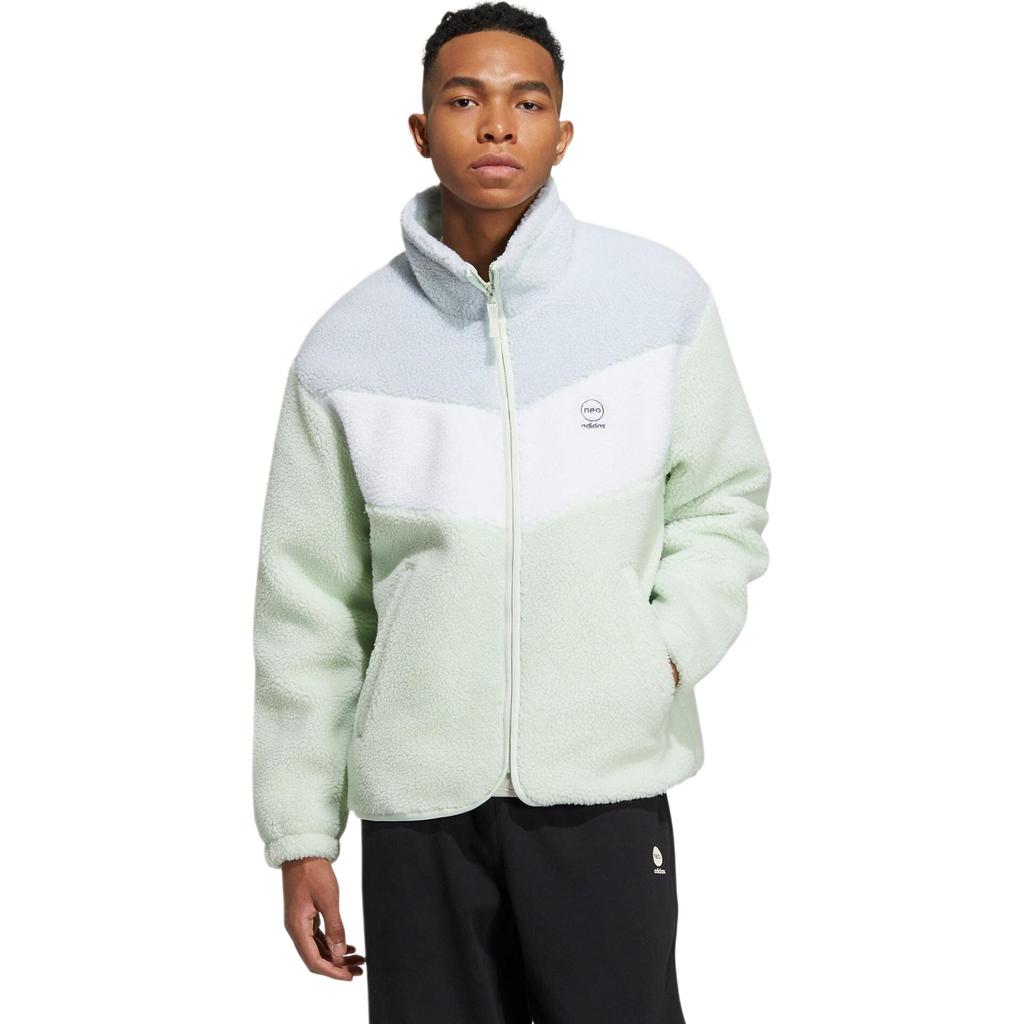 adidas Neo Jackets Unisex Green Stand Collar Moderate Other HY9653