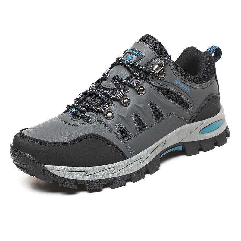 2026 Fall/Winter Cross-Border Plus Size Low-Top Men's Non-Slip, Wear-Resistant Hiking & Trail Running Shoes