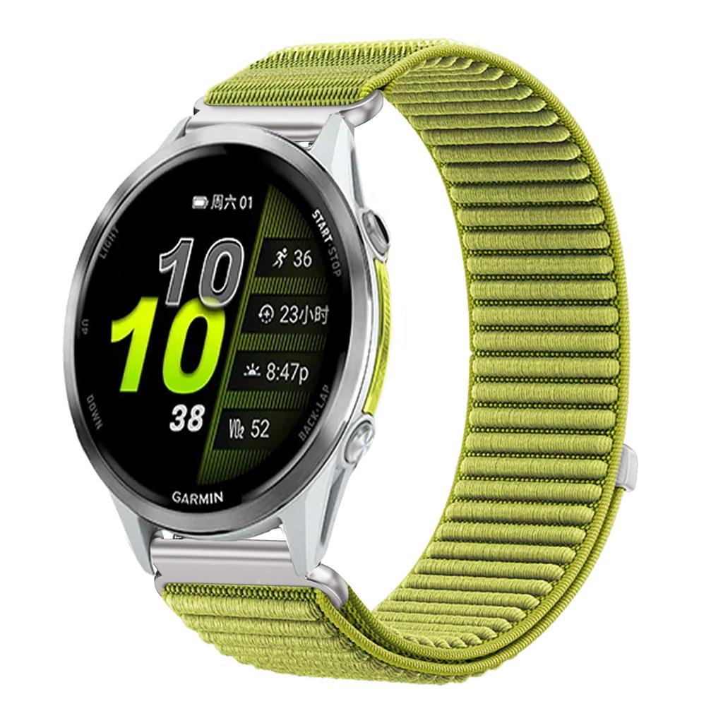 18mm 20mm 22mm Nylon Loop Strap for Garmin Forerunner 970 570 965 955 165 55/Venu 4 45mm 41mm Bracelet for Garmin Vivoactive 6 5