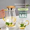 Gianxi Cold Water Pot Household Glass High Temperature Large Capacity Tea Making Pot Refrigerator Cold Water Pot Set Kettle