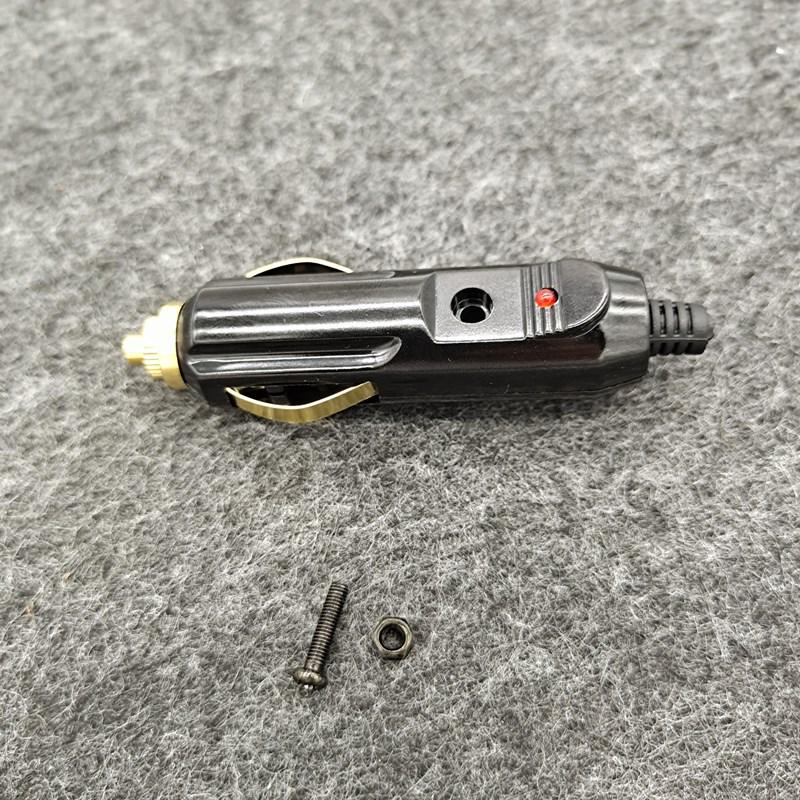 Universeller 12V/24V Hochleistungs-Kfz-Zigarettenanzünderstecker aus reinem Kupfer mit Hochtemperaturbeständigkeit und Ladeverlängerungskabel für Luftpumpe