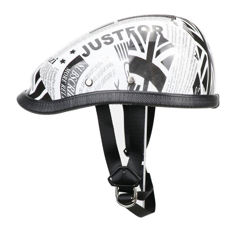 Retro Lightweight Half Helmet for Scooter & Casual Use