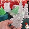 DIY Crystal Mold, Drip Glue, Resin, 3D, Christmas Tree, Candle Mold, Christmas Table, Ornaments, Mirror Silicone Mold