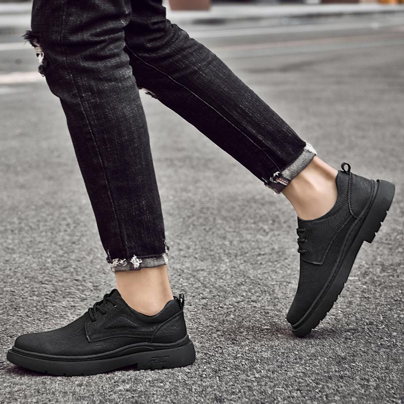 Non-Slip Sneakers Formal Dress Shoes for Men Wedding Party Office Business Footwear Genuine Leather Men's Oxfords Walking Shoes