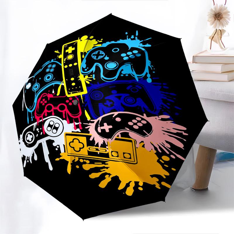 Gaming, Controllers- Automatic Umbrella,Suitable for Men and Women, Outdoor Accessories, Suitable for Birthdays 1019b