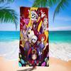 Animation A-Amazing D-Digital Circus Microfiber Printed Beach Towel Mountain Climbing Yoga Beach Soft Towel