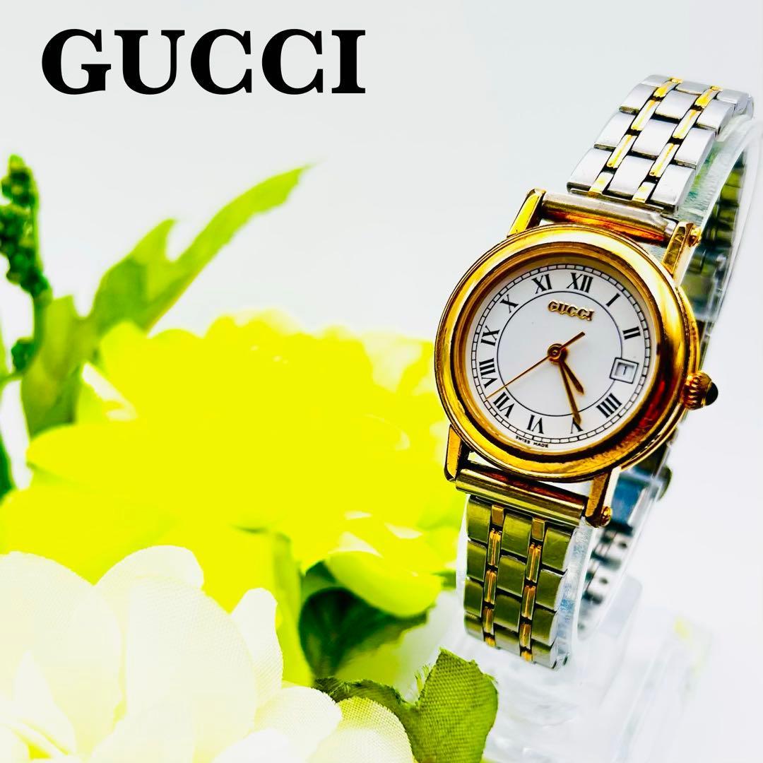 Used GUCCI Gucci ladies watch quartz 7200L working item