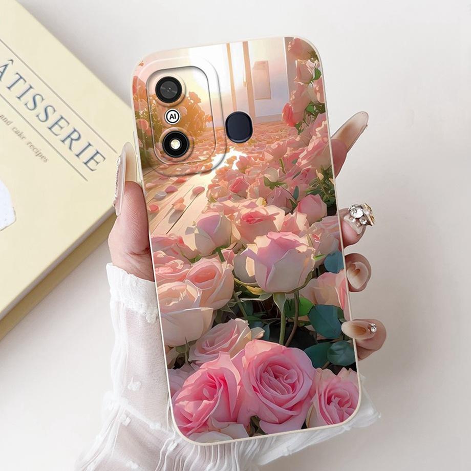 Cover For Itel A27 A48 A25 A35 Case Artistic Style Shockproof Funda For Itel A60 A60s A70 Soft Liquid Silicone Bumper