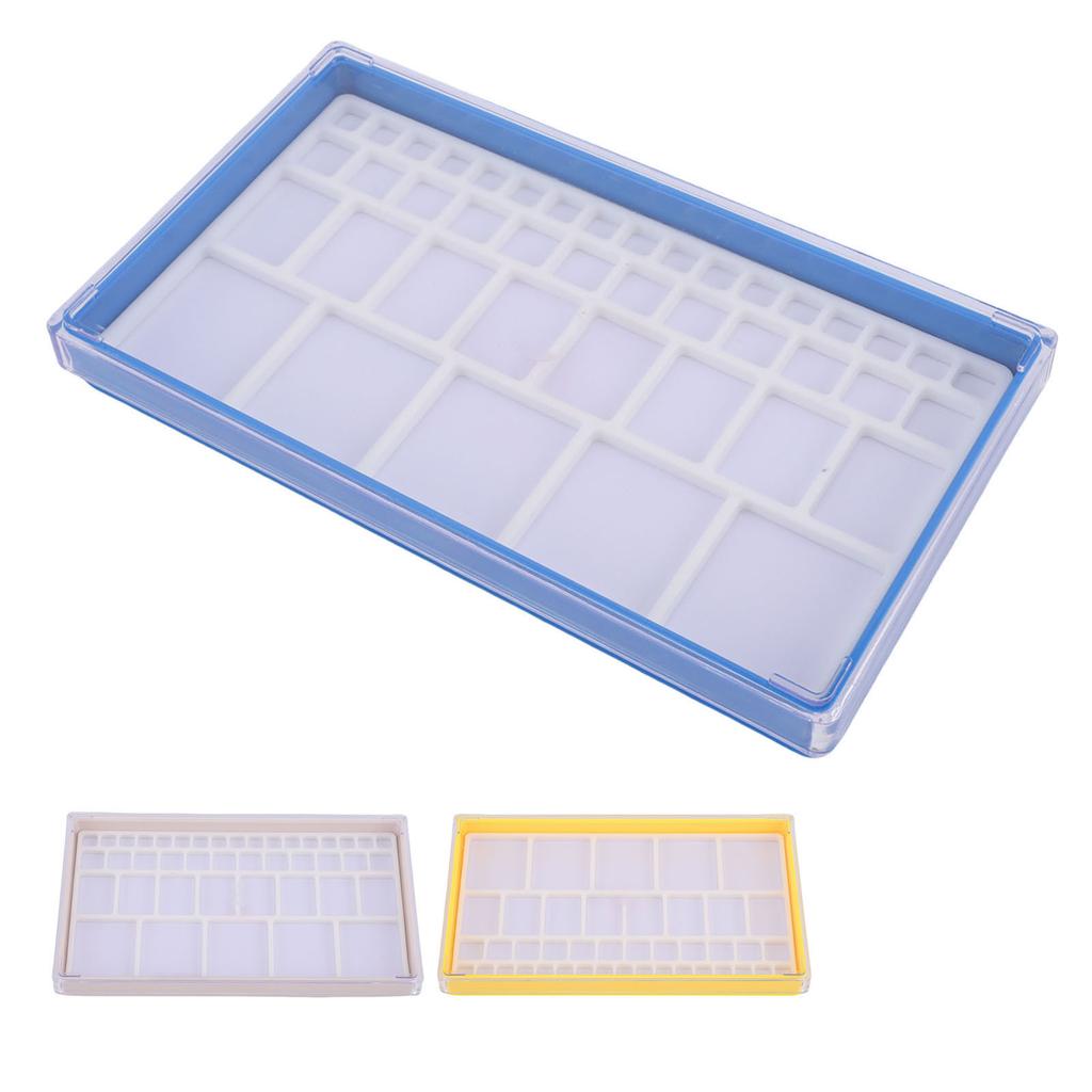 Watch Parts Storage Box Plastic Watch Parts Organizer Case with Removable Compartments for Watchmakers Jewelry Screws