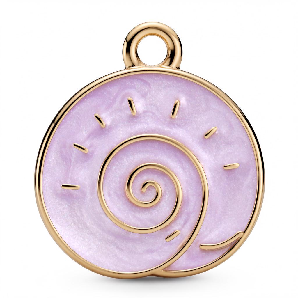 Colorful Alloy Ocean Charm Pendant for DIY Bracelets & Keychains