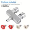 4000 PSI Power Washer Nozzle Quick Connector Dual Nozzle  Pressure Cleaning