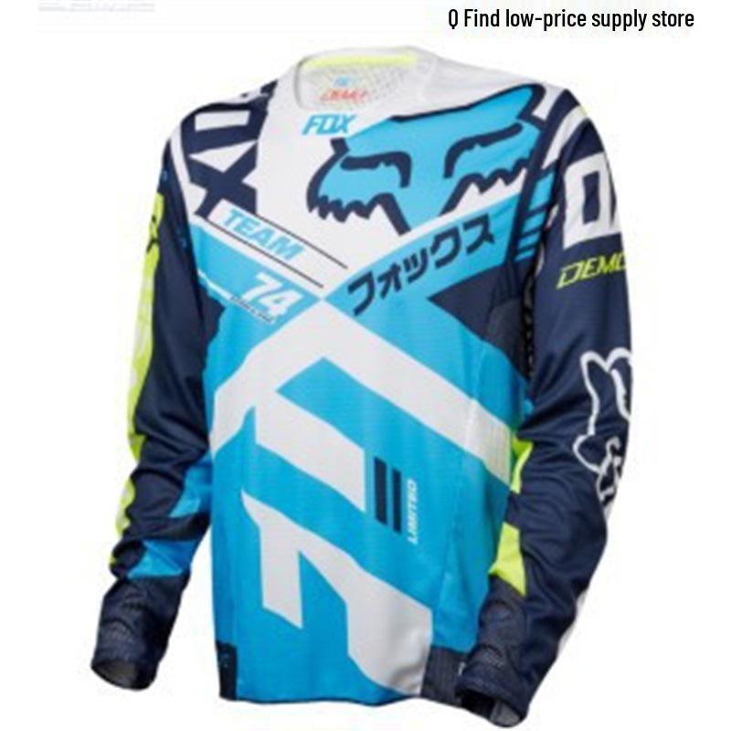 Vielseitiges Langarm-Radtrikot - Stilvoll & Atmungsaktiv für Cross-Country-Offroad, Europäische & Amerikanische Größen