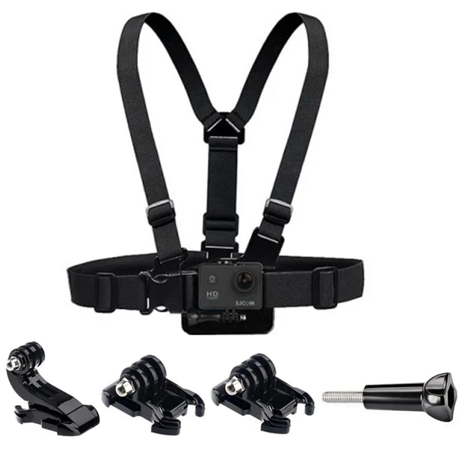 

Комплект аксессуаров для камеры Gopro Hero 12 11 10 9 8 7 6 5 4 Yi 4K SJ4000 EKEN H9 AKASO DBPOWER Крепление на ремешок Повязки Плавающий брус