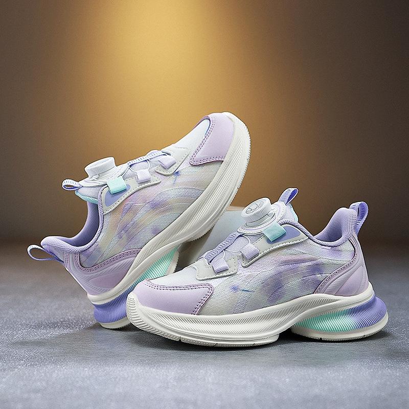 

2025 весна и лето новые одноклассники папа повседневные кроссовки средние и пожилые дети легкие износостойкие вращающиеся бу 39