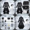 Black Butler Ciel Phantomhive Cosplay Shalior Costume With Polyester Fabric For Anime Role Play