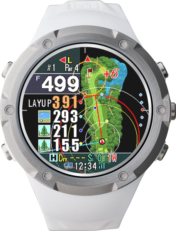 Shot Navi Evolve Large Color LCD Latest GPS Chip Automatic Distance Elevation Distance Made In Japan Certified Competition GPS Golf Golf Rangefinder