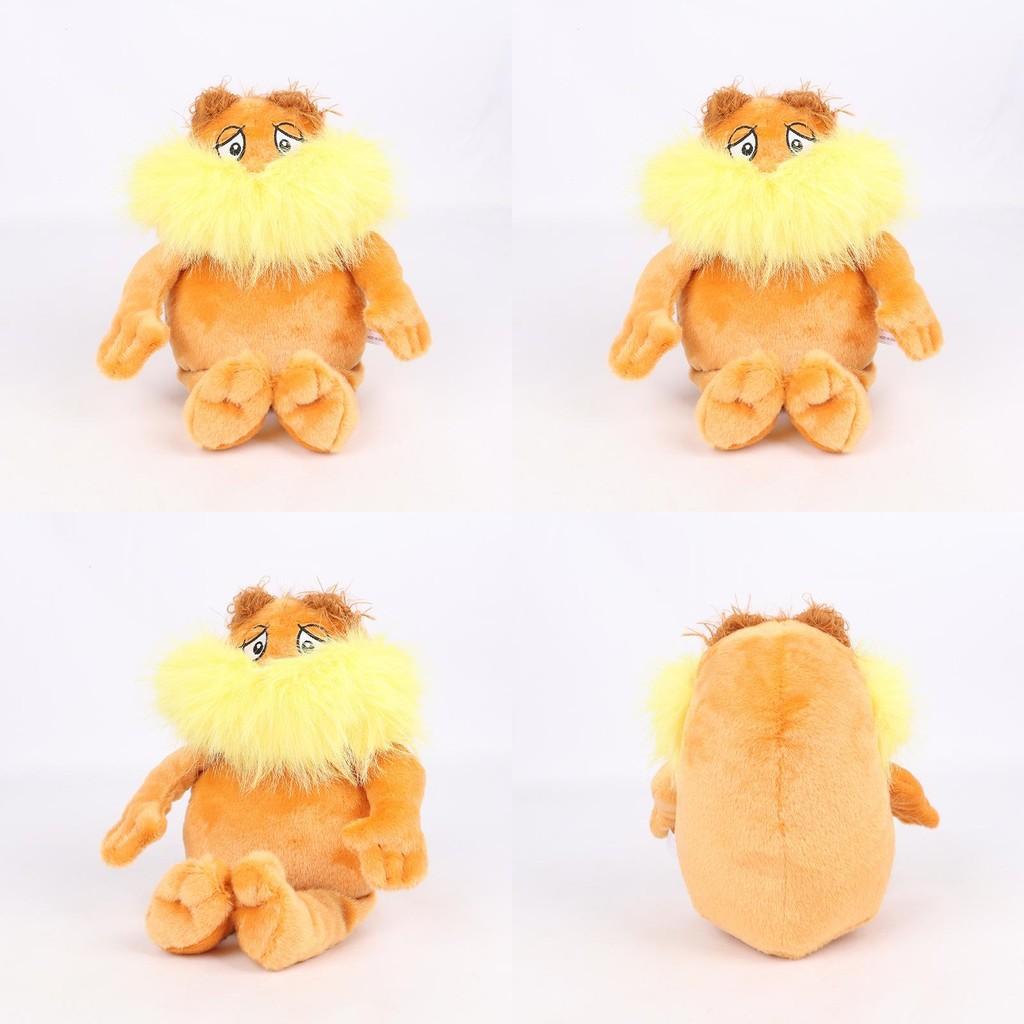 Dr Seuss The Lorax Plush Toy Stuffed Doll Cartoon Decoration Kids 33cm Gift