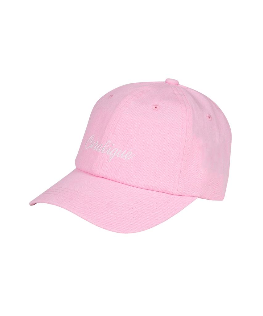 Kolallikeu Signature Pigment Ball Cap Pink