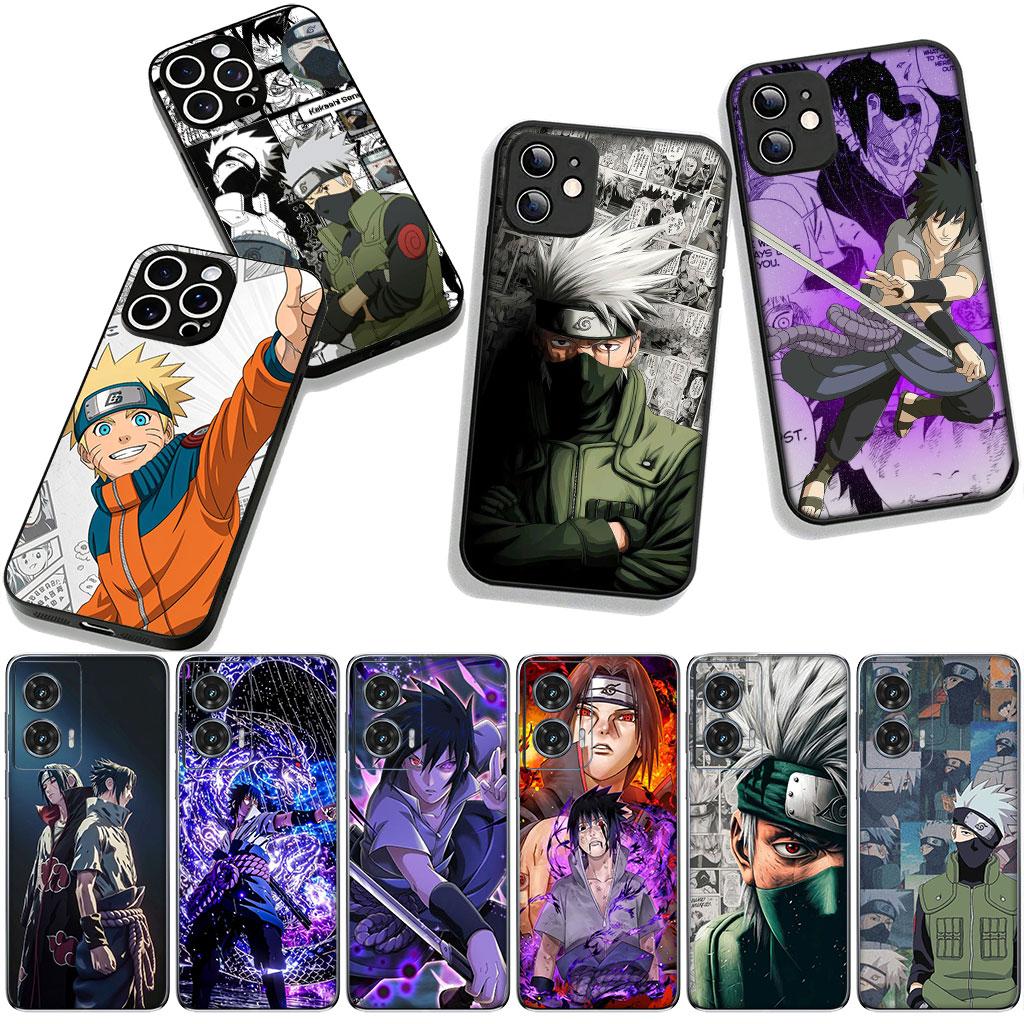 Kakashi Narutos Itachi Uchiha Sasuke Cover Phone Case for Apple iPhone 16 15 14 Plus 13 12 Mini 17 Pro Max + ProMax 16E Air