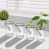 4 Pcs Avocado Seed Starter Rack Triangular Metal Bracket Avocado Growing Triangular Holder for Mason Jar of Wide-Mouth