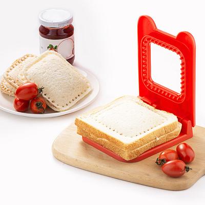 Sandwich Cutter Sandwich Bread Mould DIY Food Grade Stainless Filling Sandwich Seal Machine Mold Baking Tool