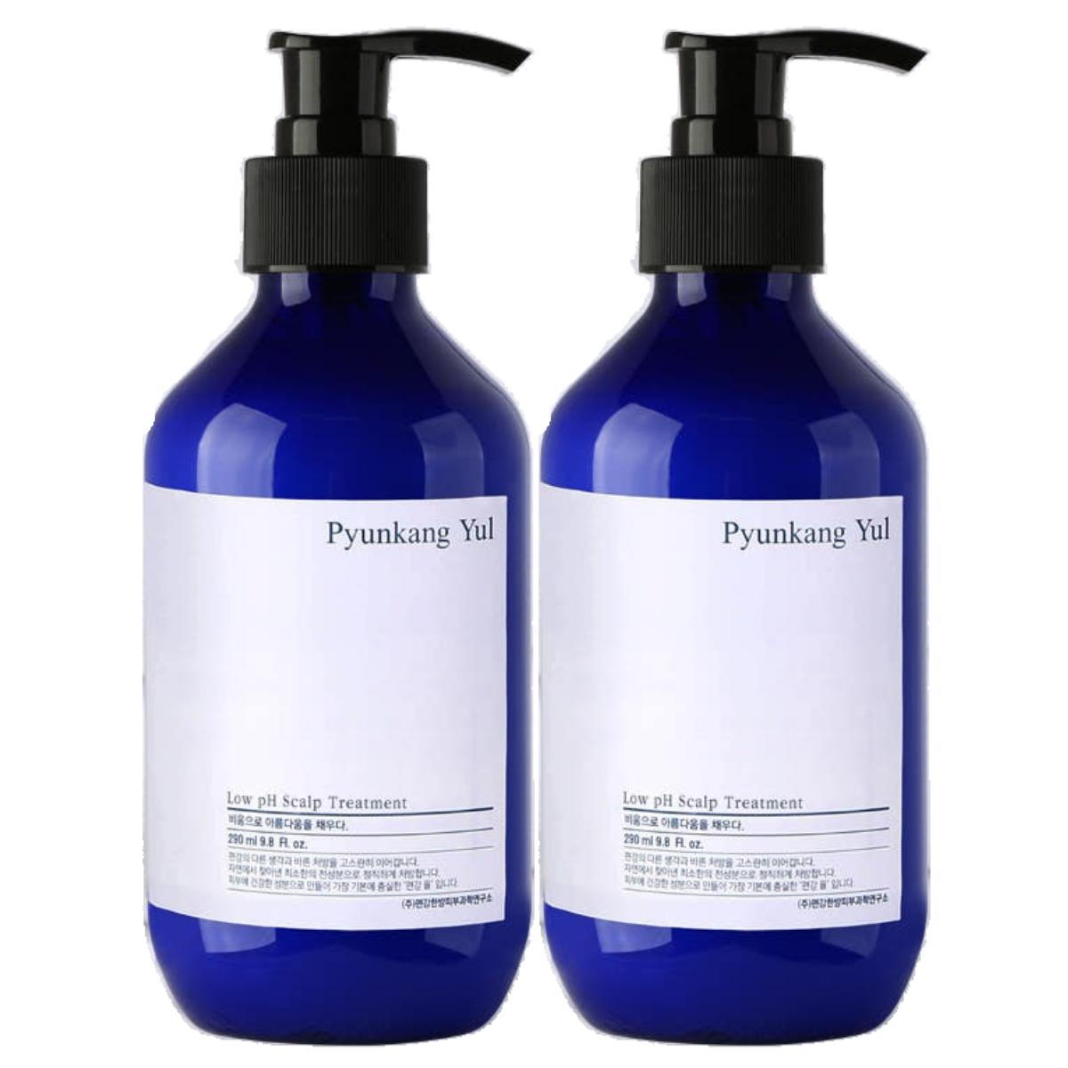 

Pyunkang Yul Low pH Scalp Treatment Gentle Hair Conditioner and Nourishing Scalp Care 290ml x 2 Pack